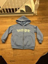 Sweatjacke Hoody Gr. S, SHEIN, Gr. 34, Oversice, Hellblau