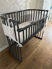 Babybay Beistellbett Maxi mit Verschlussgitter und Matratze