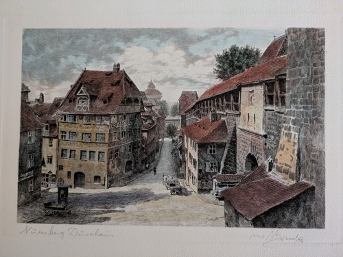 Original radierung albrecht - original,