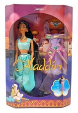 1992 Disney's Aladdin Palace Costume Princess Jasmine Puppe / Mattel 2557 / NrfB