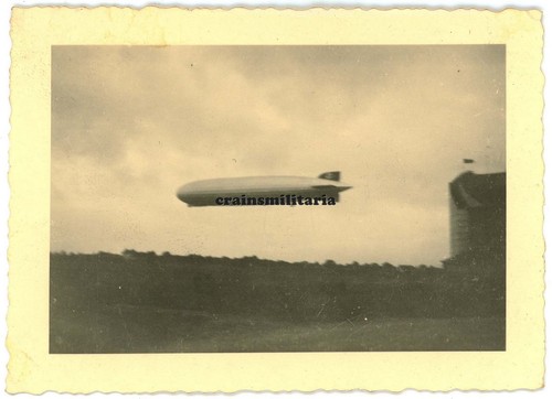 Orig foto zeppelin - zeppelin, luftschiff