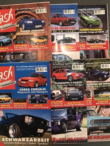 Flash opel scene zeitschrift - flash,