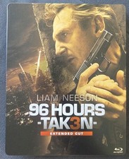 96 Hours - Taken 3 [Extended Cut,  Steelbook] Limited Edition Blu-ray 