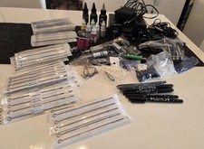 Rotary Tätowierung Tattoomaschine Set Tattoo Netzgerät Tattoo Kit komplett Set