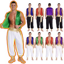 Herren Weste Karneval Kostüm Elastischer Bund Set Prinz Oben Klassisch Hosen