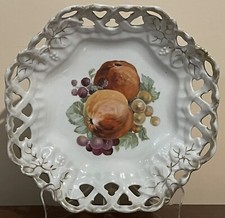 Antique Porcelain Fruit Bowl