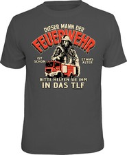 Herren T-Shirt Feuerwehrmann