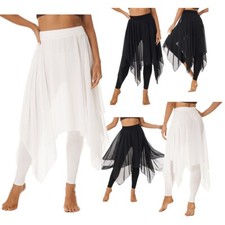 Damen Leggings mit Chiffon