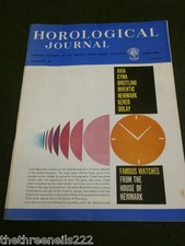 HOROLOGICAL JOURNAL - MARCH 1964 - SCREWLESS BALANCE