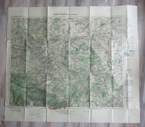 Alte wehrmacht landkarte - alte,