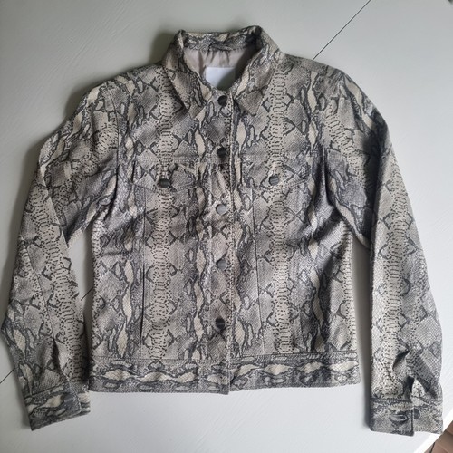 Coole lederjacke schlange - lederjacke,