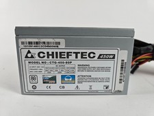 450 Watt PC Netzteil Chieftec PSU 450W  Model: CTG-450-80P