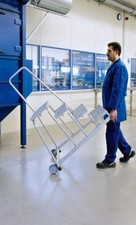 Arbeitspodest Treppe Tritt