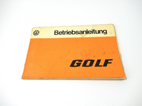 Golf betriebsanleitung - golf, 1
