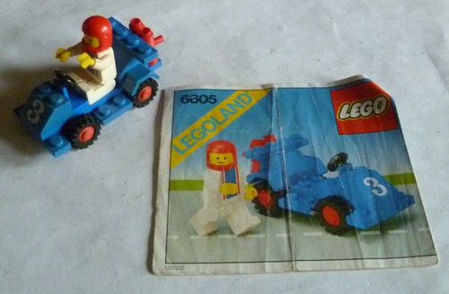 Lego legoland rennwagen 6605 - legoland, #6605