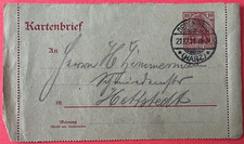 DR, Ganzsache, 1902  Mi.  K 12