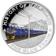 Silbermünze 5 Dollar Blue