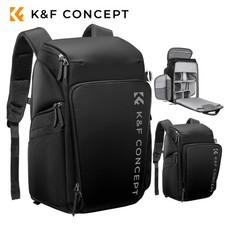 K&F Concept 25L Kamerarucksack Fotorucksack mit 16Zoll-Laptopfach für DSLR Drone