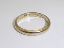 333 Gold Ring 8K Gelbgold