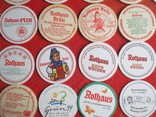 Rothaus 19 verschiedene BIerdeckel der Brauerei Bad. Staats.