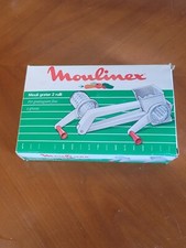 MOULINEX "Reibe-Mouli  Mouli-Grater Mit 2Trommelreibe 60/70er Vintage OVP