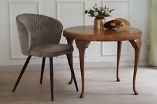 EPOCHE 1930 Sofatisch Rund Antik Couchtisch Beistelltisch Vintage Furnier Holzti