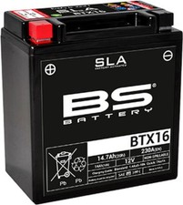 YTX16-BS BS SLA  Gel Batterie Motorrad Honda Kawasaki Suzuki  Triumph Piaggio
