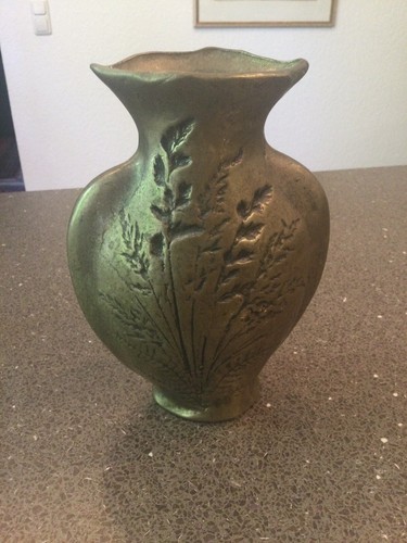 Messing vase 70er - jahre, 18