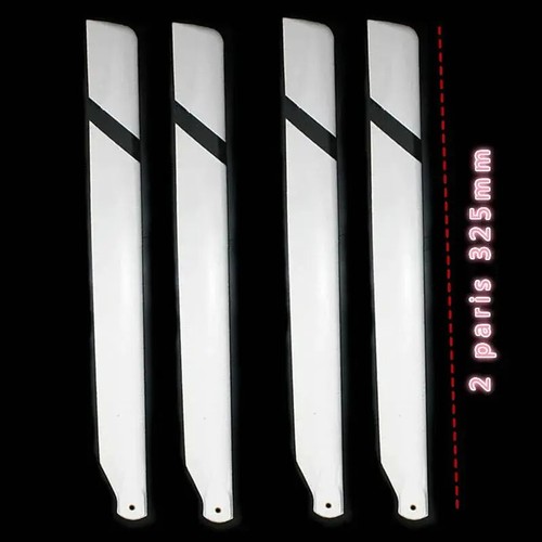 Pairs glass fiber main blade - 2,