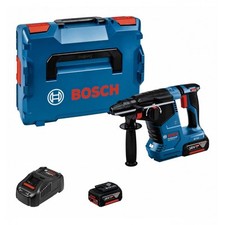 Bosch Akku-Bohrhammer GBH 18V-24 C, SDS-plus, inkl. 2 Akkus, blau