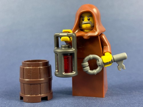 Lego figur priester braun - lego®,