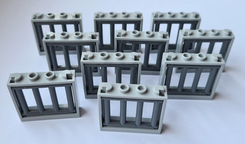 Lego fenster mit grauem gitter - lego,