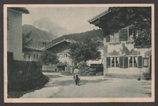 Mittenwald 28. 6. 1922 " AK " am Gries mit Wetterstein, Mi. Nr. 199 d und Sst.