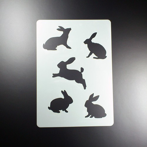 Schablone hase häschen - schablone,