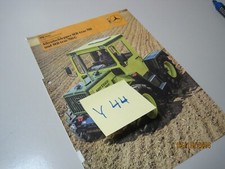 Prospekt Nachdruck Traktor MB