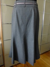 GERRY WEBER Damen Rock Elegant Business Stiefelrock grau Gr.38 NEU