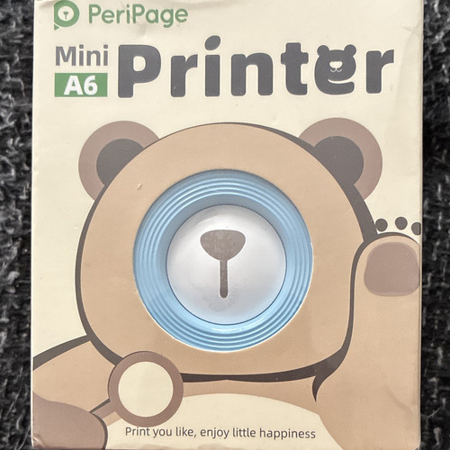 Peripage mini printer - mini, a6