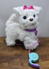 FurReal Friends Get Up & GoGo My Walking Pup weiß mit Leine funktionstüchtig 2013 Hasbro