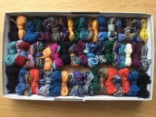 Kleine  Reste Sockenwolle