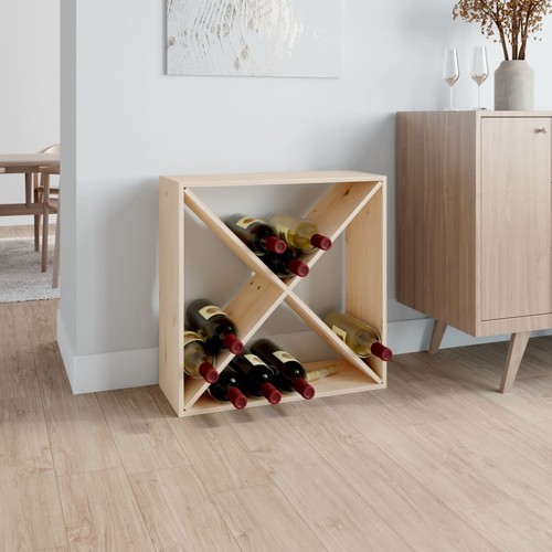 Weinregal massivholz kiefer - weinregal,