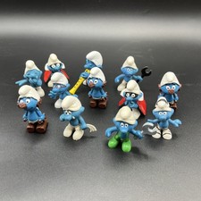 Kleine Schleich Schlumpfsammlung Schlümpfe Schlumpf Sammlung Set smurfs