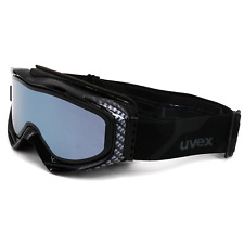 Skibrille UVEX g.gl 300 TOP Black Carbon TakeOff Wechselscheibe silber Snowboard