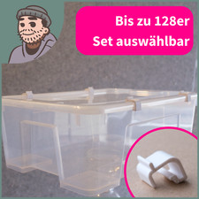 4x - 128 Verschluss Clips