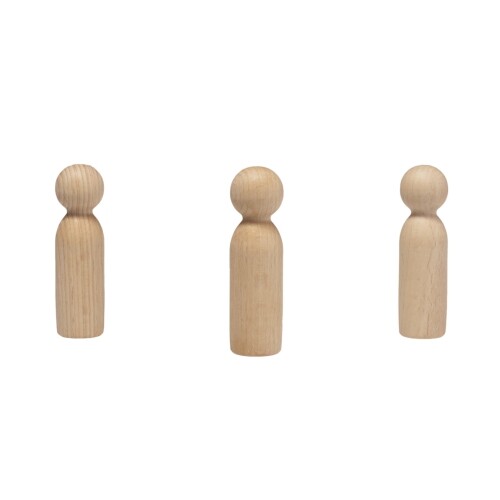 Holzkegel holzfiguren - holzkegel,