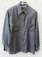 Miss Astor Bluse grau mit