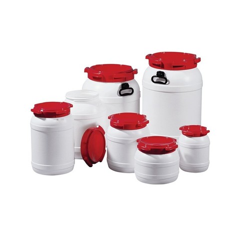 Weithalsfass pe weiß - 3,6l,