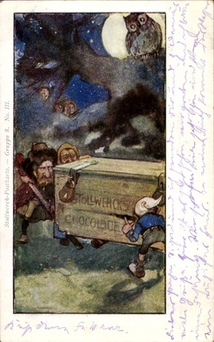 Künstler stollwerck - ak,