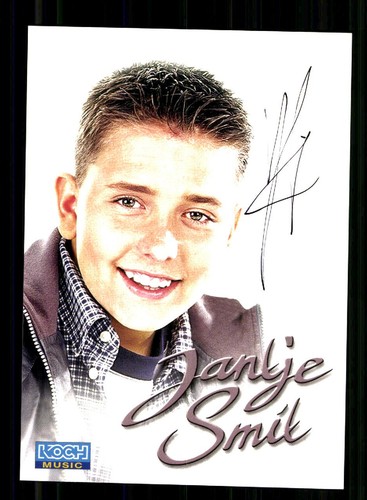 Jantje smit autogrammkarte - jantje,