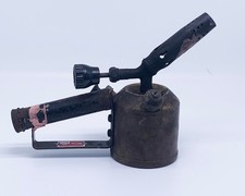 Lötlampe Vulcano 423 Trekker Lötbrenner Messing Oldtimer Industrie Design