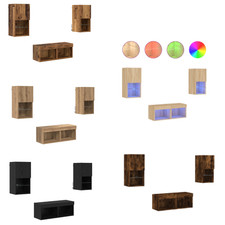 4-tlg. TV-Wohnwand TV